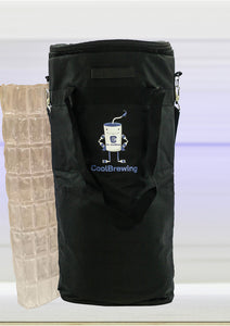 CoolBrewCorny 5G Keg Cooler 3.0 BUNDLE! Includes Cooler AND IMPROVED Ice Wrap!